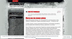 Desktop Screenshot of ostroda2012.wordpress.com