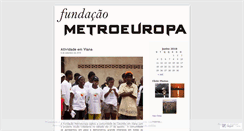 Desktop Screenshot of fundacaometro.wordpress.com
