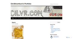 Desktop Screenshot of chrisilverthorn.wordpress.com