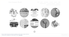 Desktop Screenshot of giaartprojects.wordpress.com