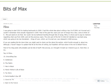 Tablet Screenshot of max2173.wordpress.com