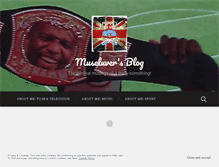Tablet Screenshot of museluver.wordpress.com