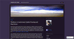 Desktop Screenshot of aiscer.wordpress.com