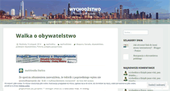 Desktop Screenshot of obczyzna.wordpress.com