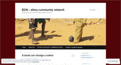 Desktop Screenshot of ecnafrica.wordpress.com