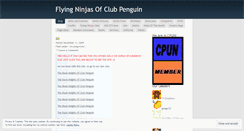 Desktop Screenshot of flyingninjasofcp.wordpress.com