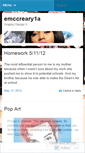 Mobile Screenshot of emccreary1a.wordpress.com