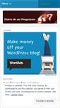 Mobile Screenshot of diariodeumpreguicoso.wordpress.com