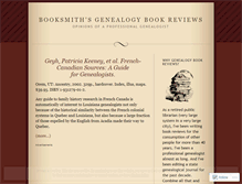 Tablet Screenshot of gensmith.wordpress.com