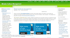 Desktop Screenshot of miradorculture.wordpress.com