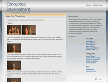 Tablet Screenshot of kevinzeng.wordpress.com