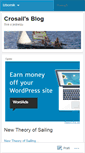Mobile Screenshot of crosail.wordpress.com