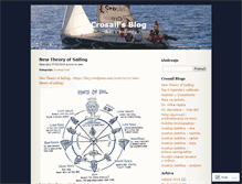 Tablet Screenshot of crosail.wordpress.com