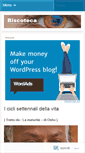 Mobile Screenshot of biscoteca.wordpress.com
