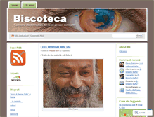 Tablet Screenshot of biscoteca.wordpress.com