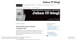 Desktop Screenshot of juhanit.wordpress.com