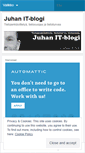 Mobile Screenshot of juhanit.wordpress.com