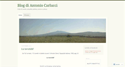 Desktop Screenshot of antoniocarlucci.wordpress.com