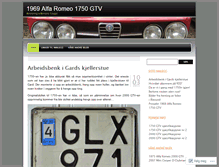 Tablet Screenshot of 1750gtv.wordpress.com