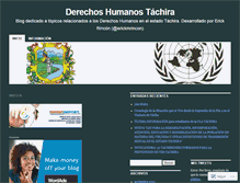 Tablet Screenshot of ddhhtachira.wordpress.com