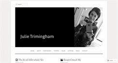 Desktop Screenshot of julietrimingham.wordpress.com