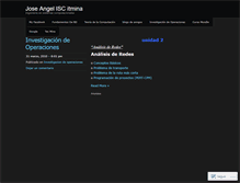 Tablet Screenshot of angelux07.wordpress.com