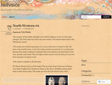 Tablet Screenshot of hellvsice.wordpress.com