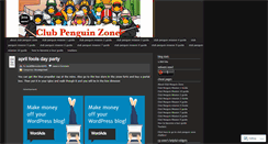 Desktop Screenshot of clubpenguinblogzone.wordpress.com
