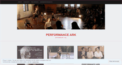 Desktop Screenshot of performanceark.wordpress.com