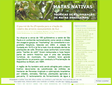 Tablet Screenshot of matasnativas.wordpress.com
