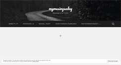 Desktop Screenshot of mymusingsaday.wordpress.com