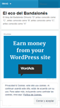 Mobile Screenshot of bandalones.wordpress.com
