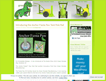 Tablet Screenshot of greenmonsterinc.wordpress.com