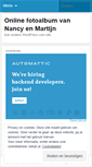 Mobile Screenshot of martijnennancy.wordpress.com