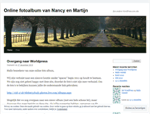 Tablet Screenshot of martijnennancy.wordpress.com