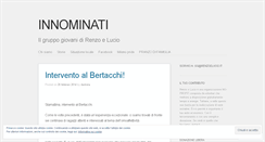 Desktop Screenshot of innominati.wordpress.com