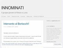 Tablet Screenshot of innominati.wordpress.com