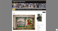 Desktop Screenshot of collinwoodtrojans.wordpress.com