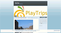 Desktop Screenshot of playtrips.wordpress.com