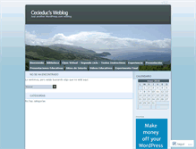 Tablet Screenshot of cecieduc.wordpress.com