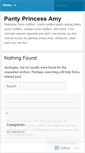 Mobile Screenshot of pantyprincessamy.wordpress.com