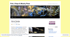 Desktop Screenshot of fishchipsandmushypeas.wordpress.com
