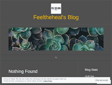 Tablet Screenshot of feeltheheal.wordpress.com