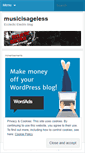 Mobile Screenshot of musicisageless.wordpress.com