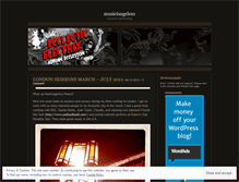 Tablet Screenshot of musicisageless.wordpress.com