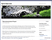 Tablet Screenshot of hpvnlaw.wordpress.com