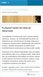 Mobile Screenshot of larkonhavaintoja.wordpress.com