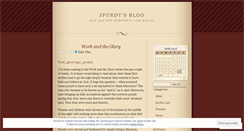 Desktop Screenshot of jpurdy.wordpress.com