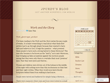 Tablet Screenshot of jpurdy.wordpress.com