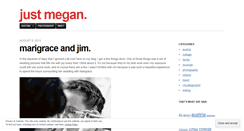 Desktop Screenshot of meganpatricia.wordpress.com